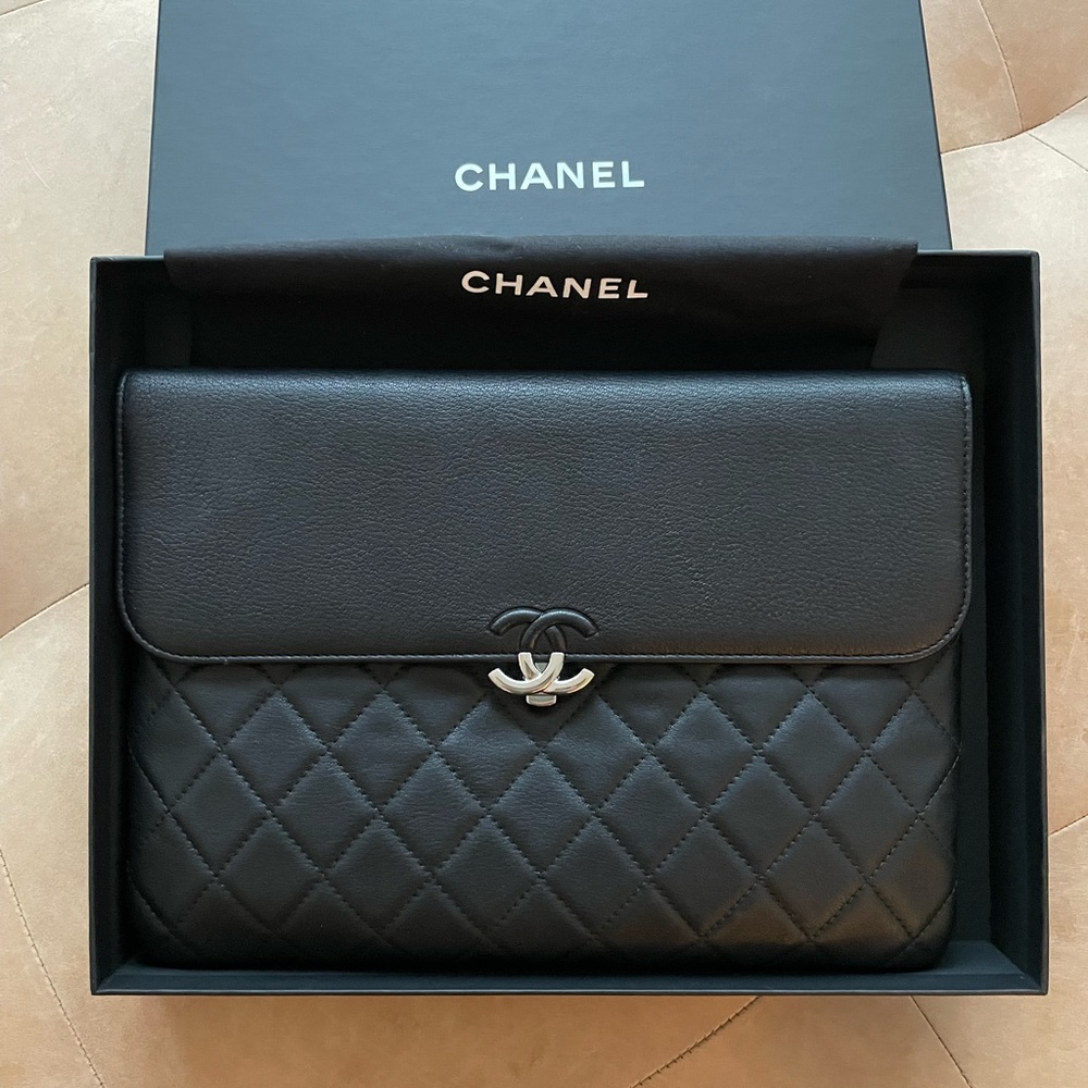 Authentic Chanel Flap Clutch